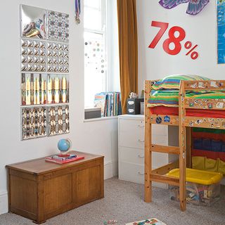 childrens bedroom with table