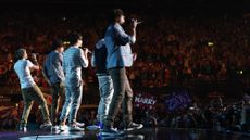 One Direction performing at the BBC Teen Awards at Wembley Arena in 2011 