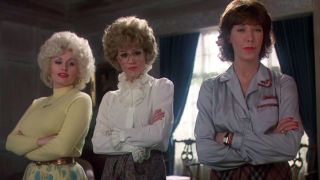 Dolly Parton, Jane Fonda, and Lily Tomlin in 9 to 5