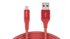 AmazonBasics DoubleBraided Nylon USB-A to Lightning Cable
