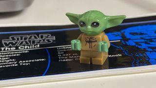 Lego Star Wars The Child set review: image shows Lego Star Wars The Child set