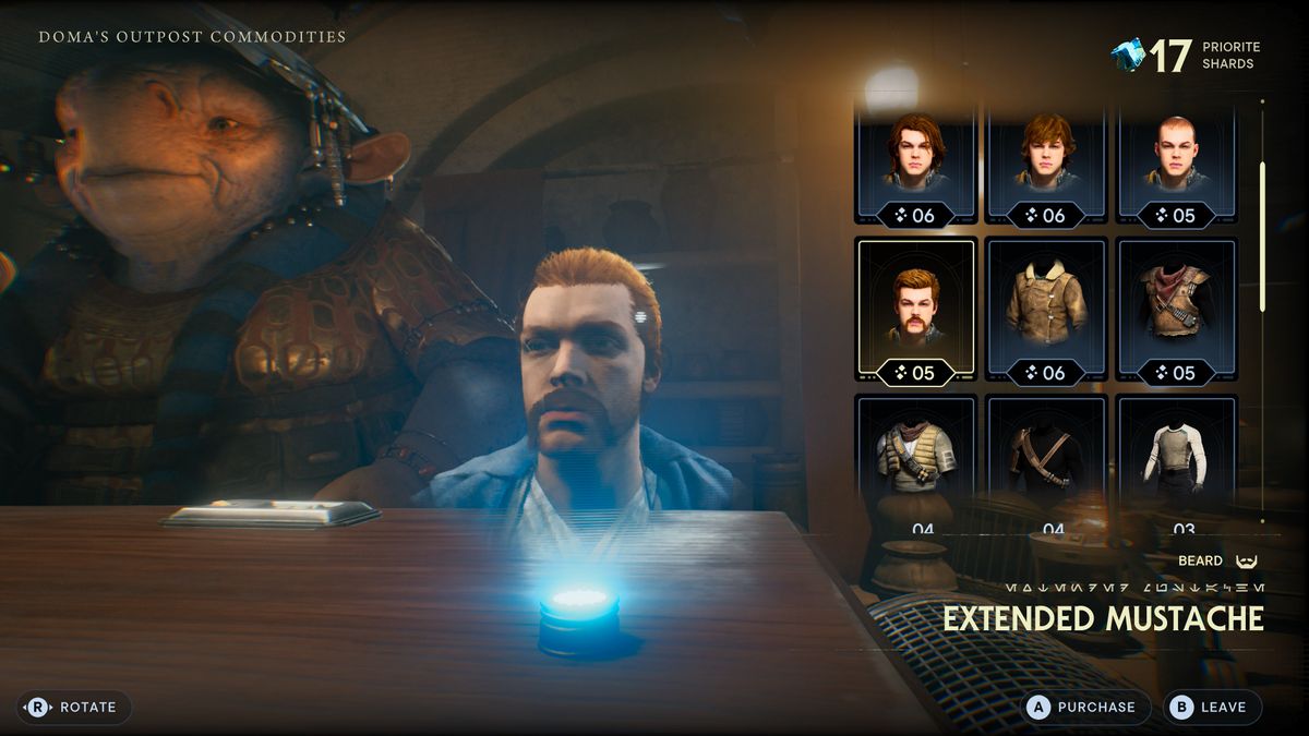 Screenshot of Star Wars Jedi: Survivor.
