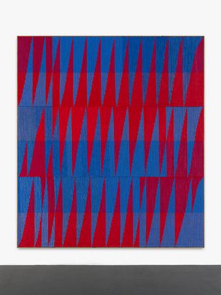 Wadden cites First Nation, folk and Bauhaus textiles among his influences as well as painting movements such as abstract expressionism
