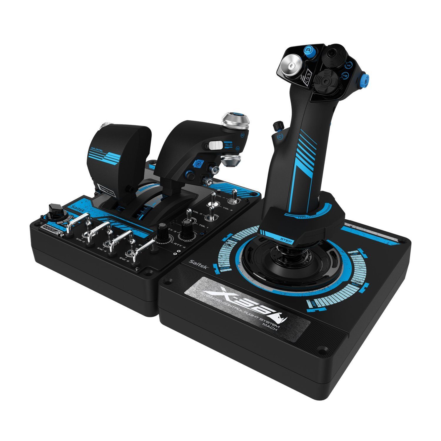 PC用ゲームコントローラー・コンバーター Saitek X-55 Rhino H.O.T.A.S. System Amazon.com: Saitek Pro X-56 Rhino H.O.T.A.S. Video Game