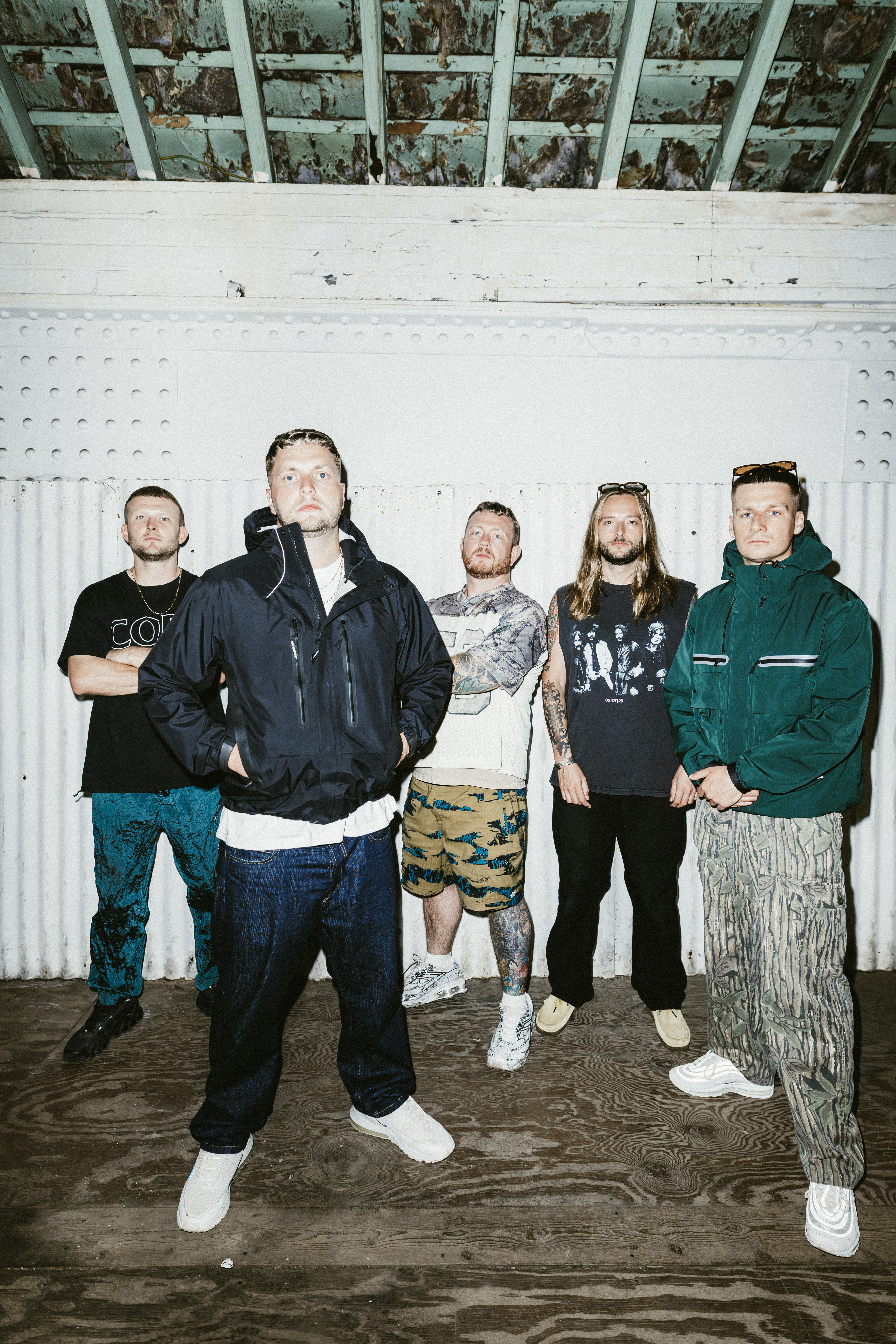 Malevolence Metal Hammer photoshoot Sheffield 2025