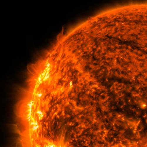 Solar flare via NASA