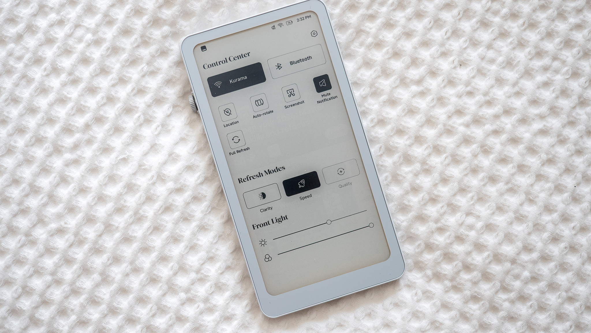 The DuRoBo Krono's Control Center