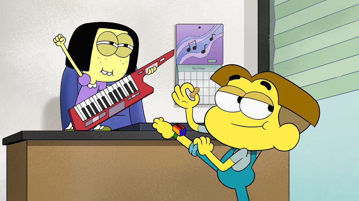 Cricket and Tilly goof around in new still from Big City Greens season 4