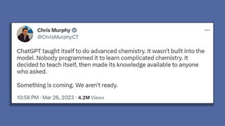 Il tweet del senatore Chris Murphy