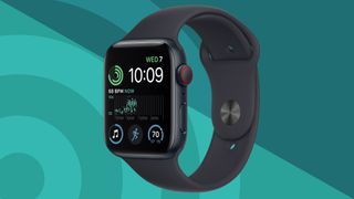 TechRadar background with Apple Watch