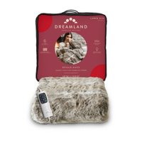 Dreamland Alaskan Husky Faux Fur Throw