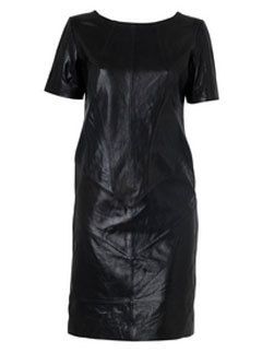 Marie Claire news: Marks & Spencer leather dress that Posh bought