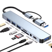 Xyra 8-in-1 USB-C Hub Splitter