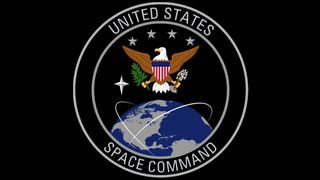 U.S. Space Command badge.