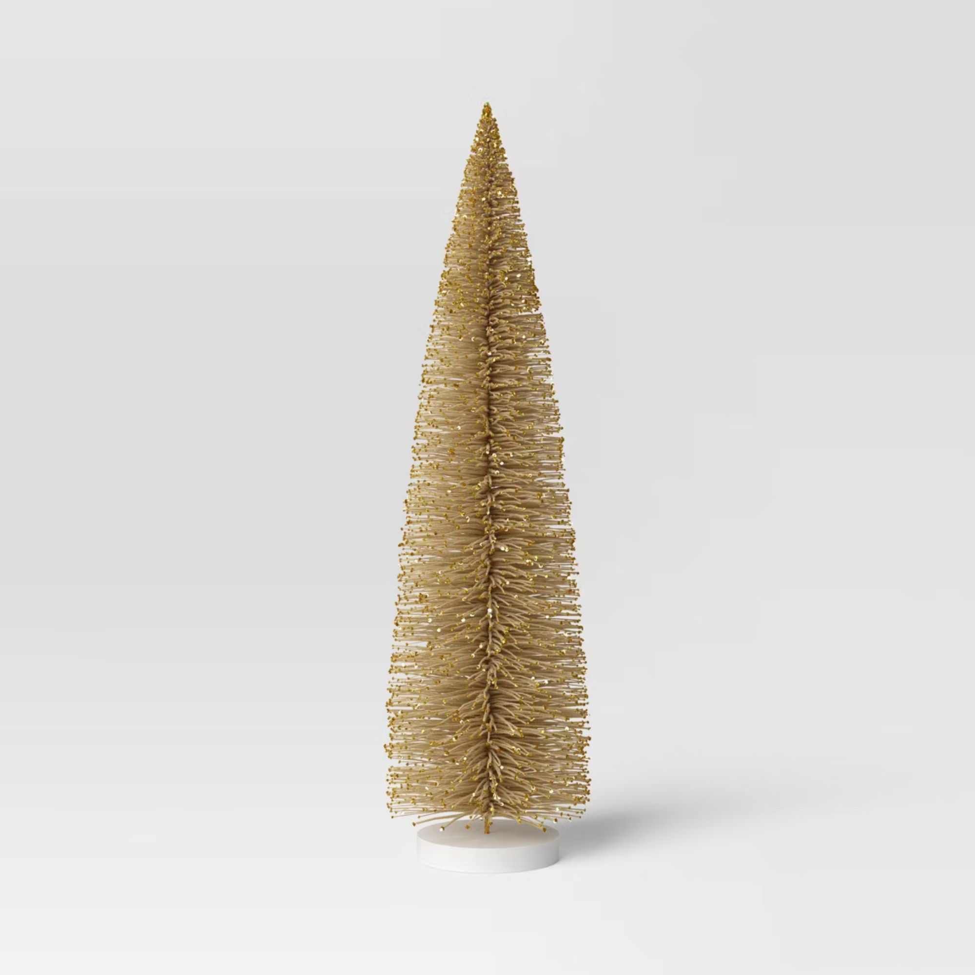 36" Christmas Bottle Brush Tree Sculpture - Wondershop&amp;trade;