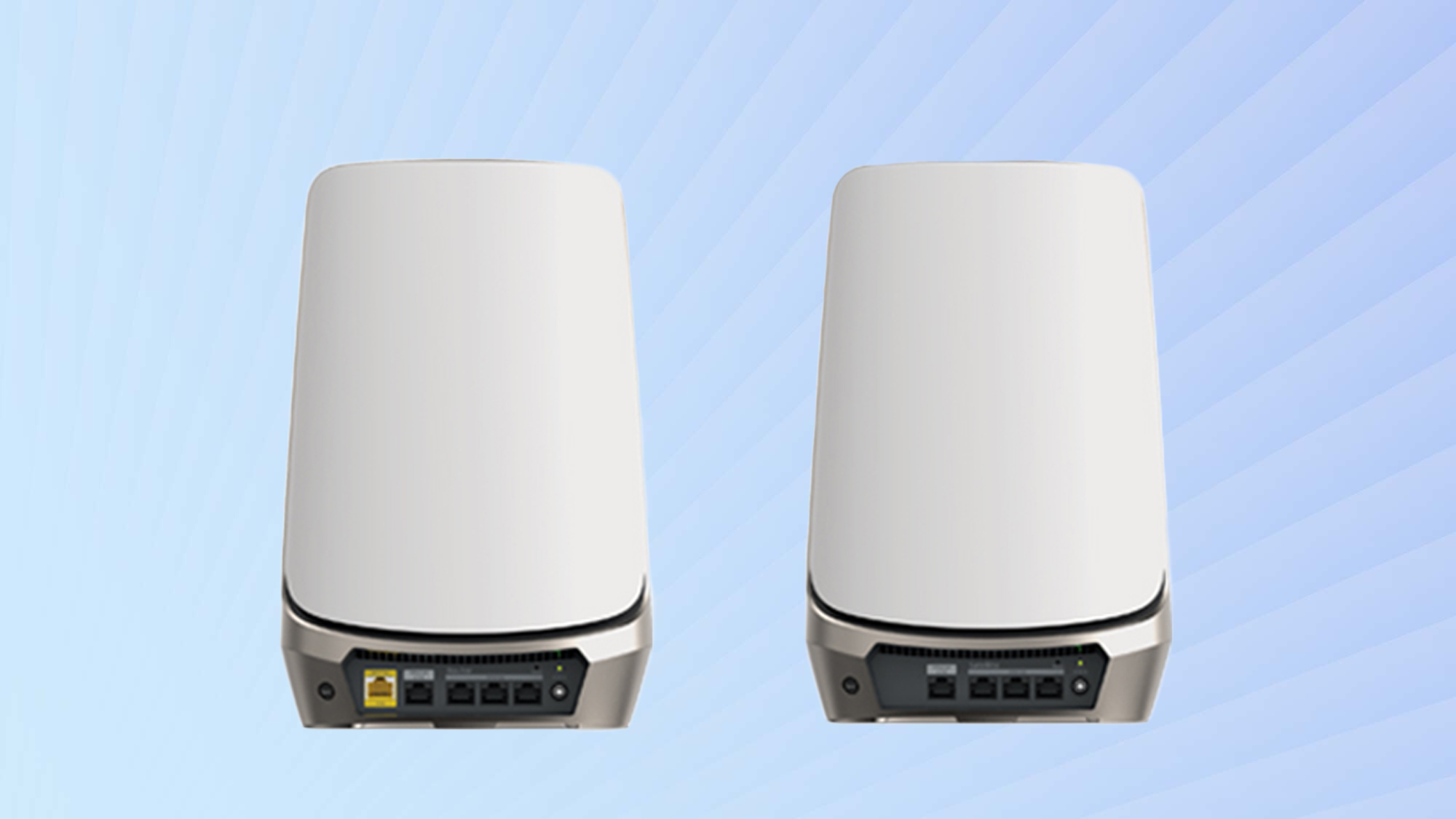 Back view of Netgear Orbi Wi-Fi 6E (RBKE963)