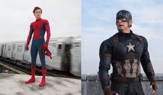 Spider-Man and Captain America