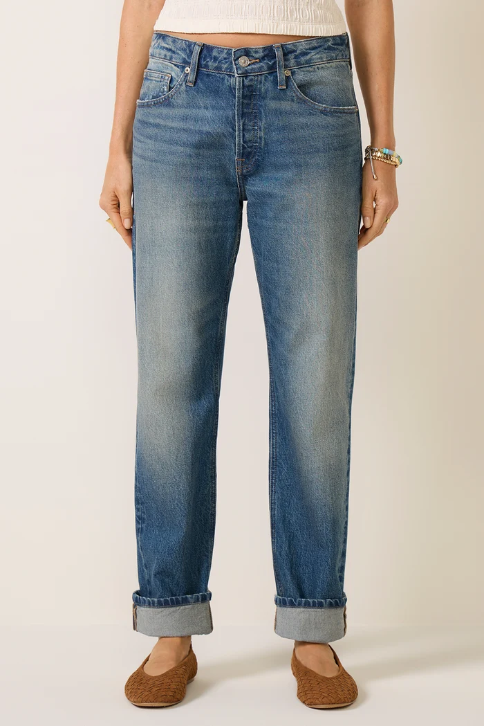 GOOD AMERICAN, Vintage Straight with Cuff