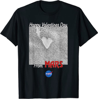 NASA Valentine’s Day Mars Shirt - $19.97 at Amazon
