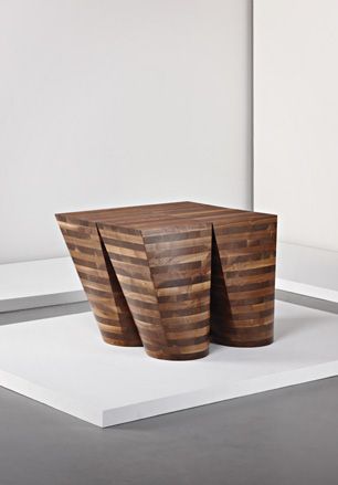 ’Type III Luxor’ table in wood