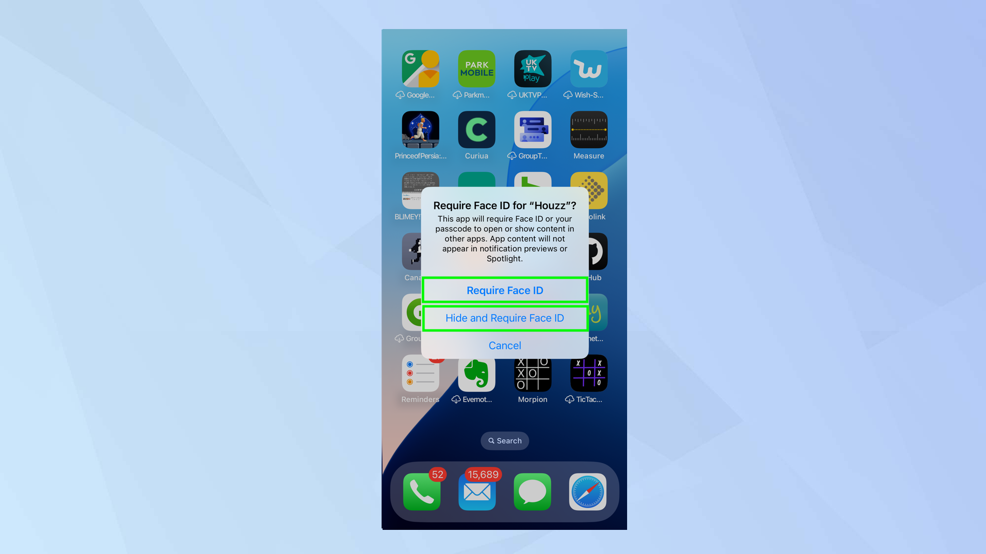 How To Protect Your Apps With Face ID Tom s Guide