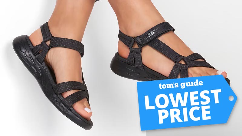 a photo of Skechers sandals