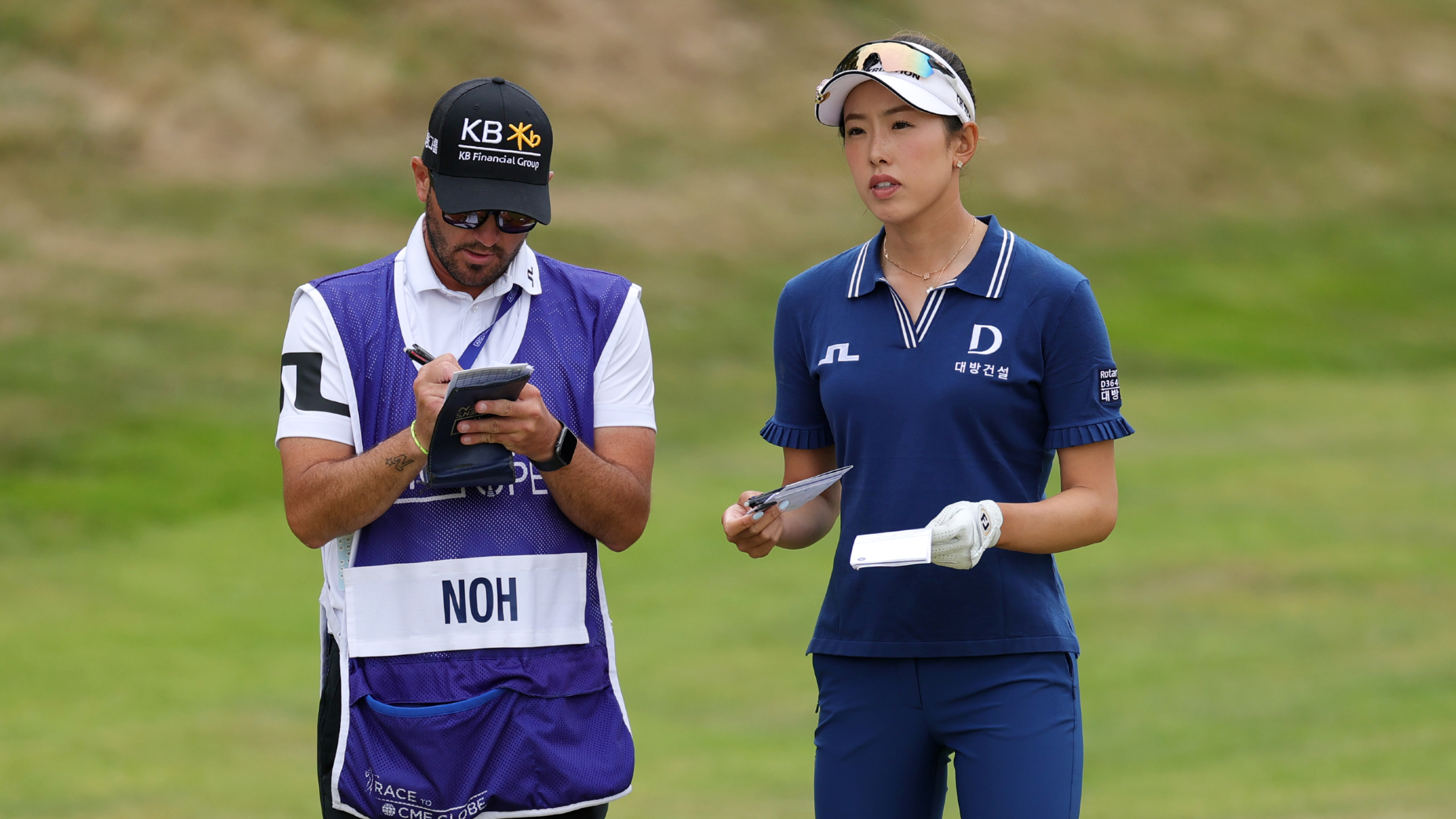 Yealimi Noh during the AIG Women's Open