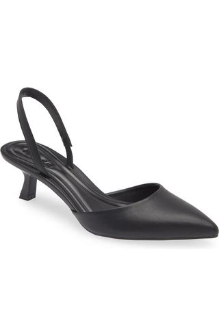 Cammie Kitten Heel Slingback Pump