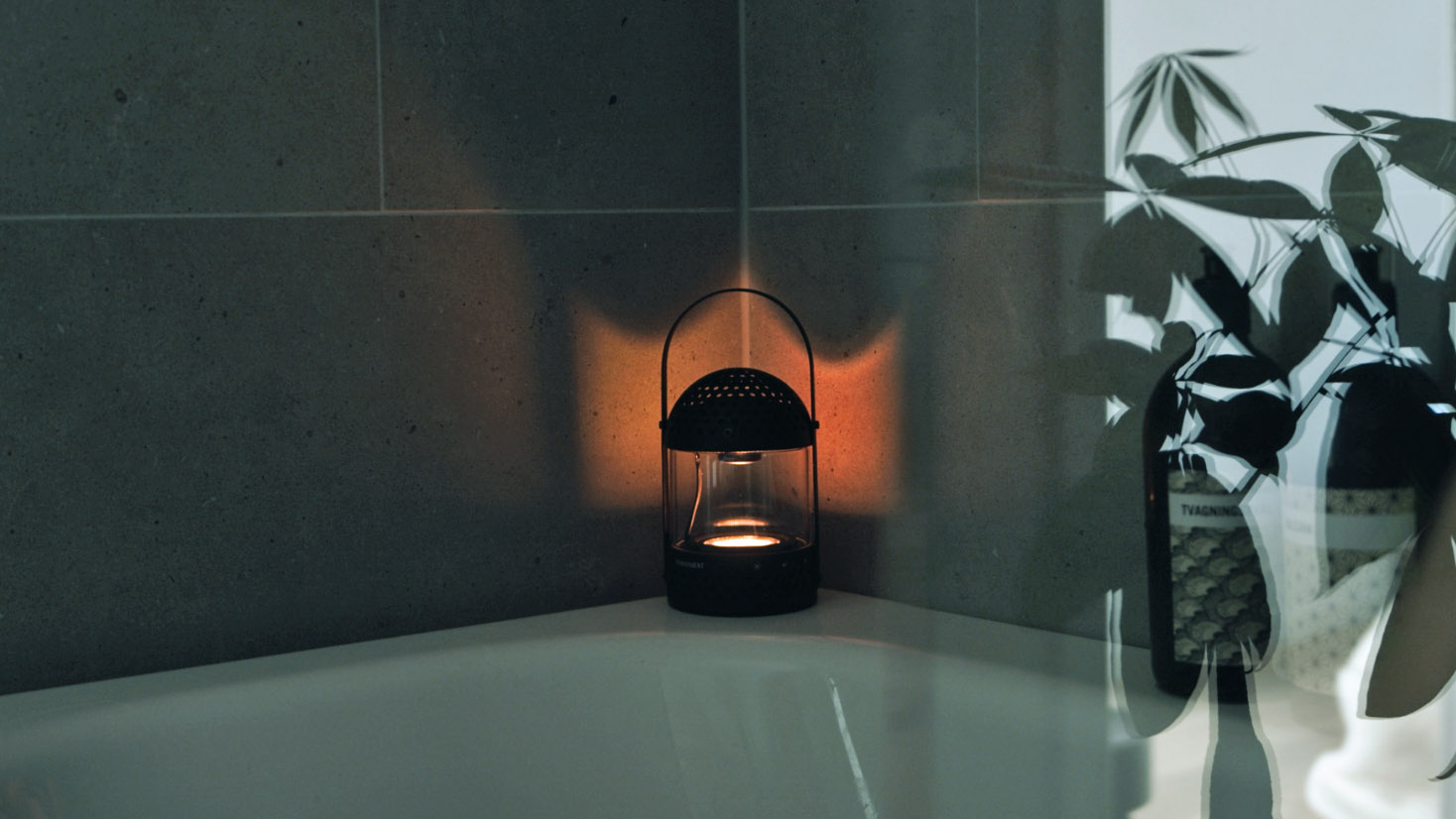 The new Transparent Light Speaker is a portable beauty