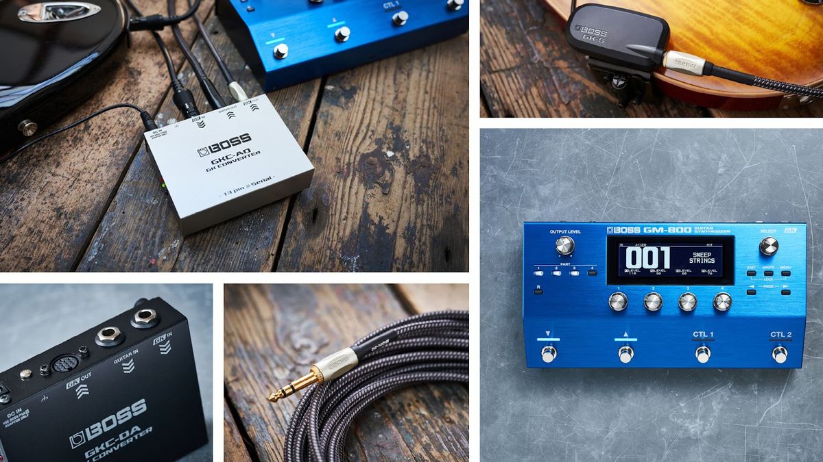 Boss reveals its first new guitar synth pedal system in over a