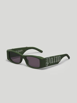 Palm Angels sunglasses in khaki green