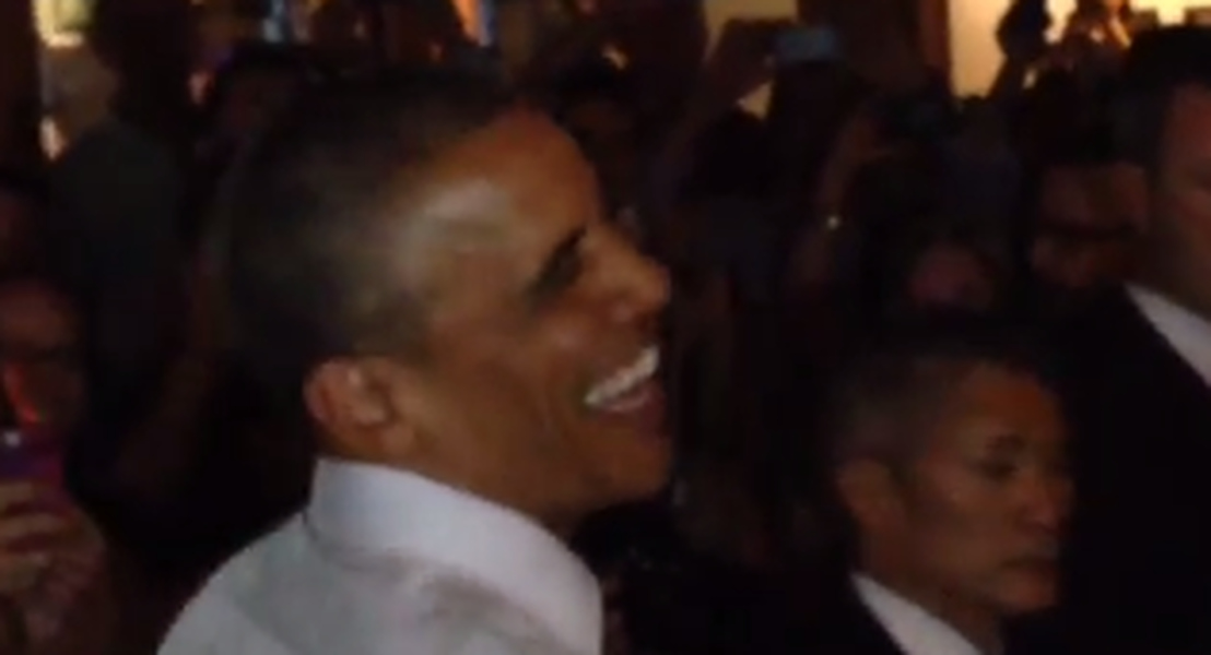 Obama laughs off Colorado dude&amp;#039;s attempt to get him high