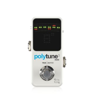 Best guitar tuners: TC Electronic PolyTune 3 Mini