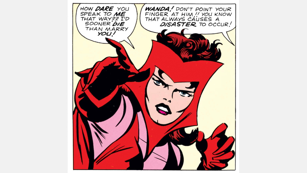 Image of Scarlet Witch using her powers