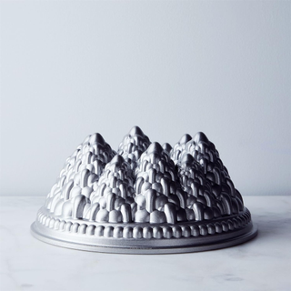 Nordic Ware Pine Forest Bundt Pan, Silver