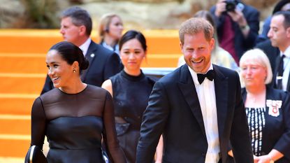 Meghan Markle at 'The Lion King' Premiere in London