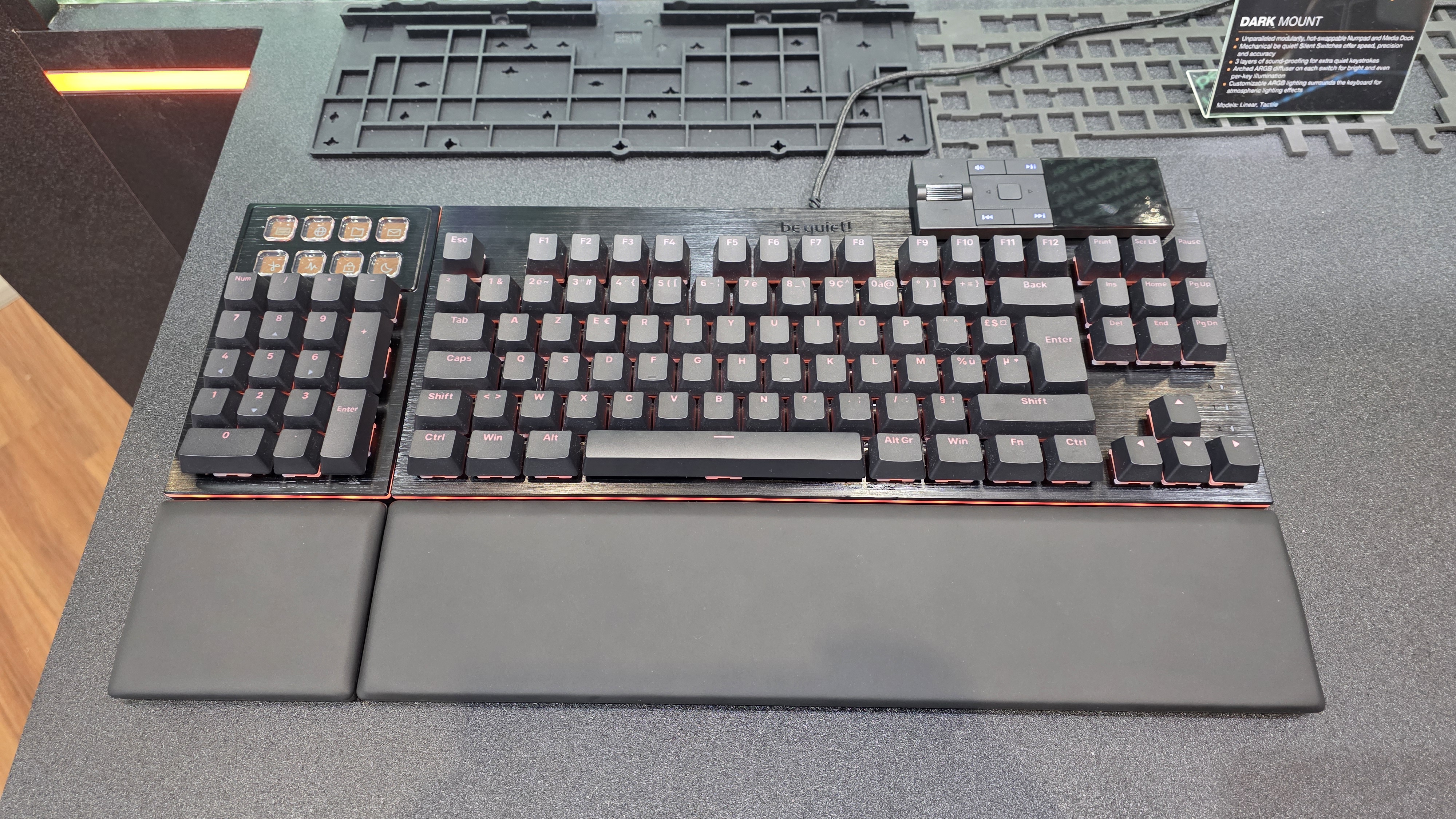 be quiet! Dark Mount modular mechanical keyboard