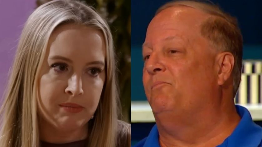 Libby and Chuck split image in 90 Day Fiancé