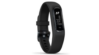 Garmin Vivosmart 4 in black, one of the best heart rate monitors