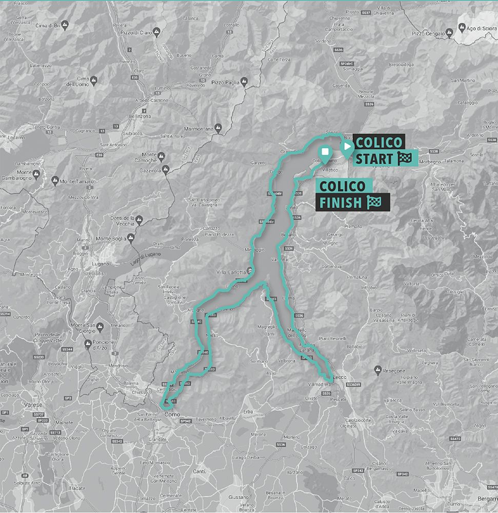 Giro d'Italia Donne - Stage 6 map