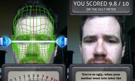 An iPhone app that scans your face and tells you how ugly you are raked in $80,000 the day after it was featured on Howard Stern&amp;#039;s radio show.