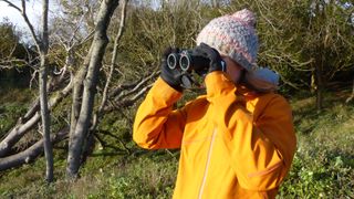how to use binoculars: checking stuff out with binoculars