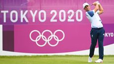 Paul Casey during the 2020 Olympics