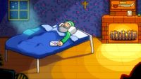 Stardew Valley grandpa sleeping