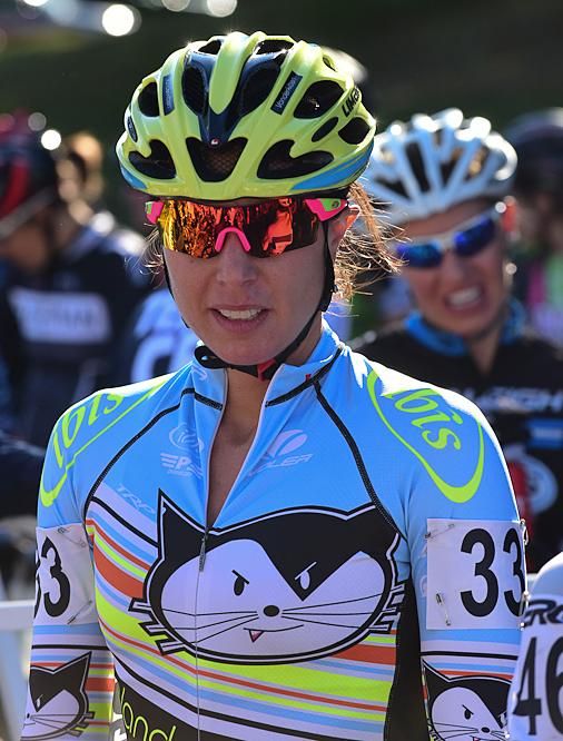 Rebecca Gross (Vanderkitten) at the start