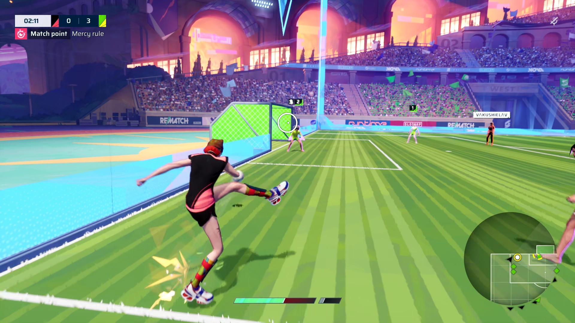 Rematch screenshot