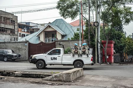 UN forces in Goma, DRC