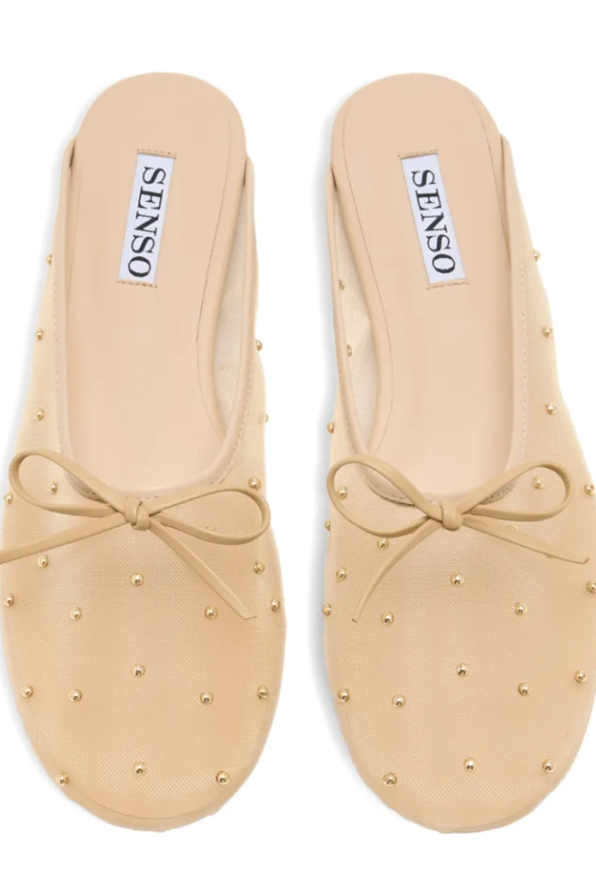 Senso, Connor Studded Bow Mules