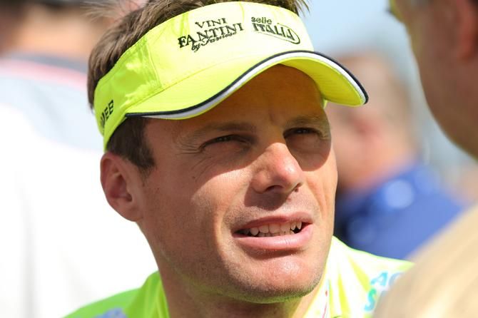 Danilo Di Luca was a late addition to the Vini Fantini team
