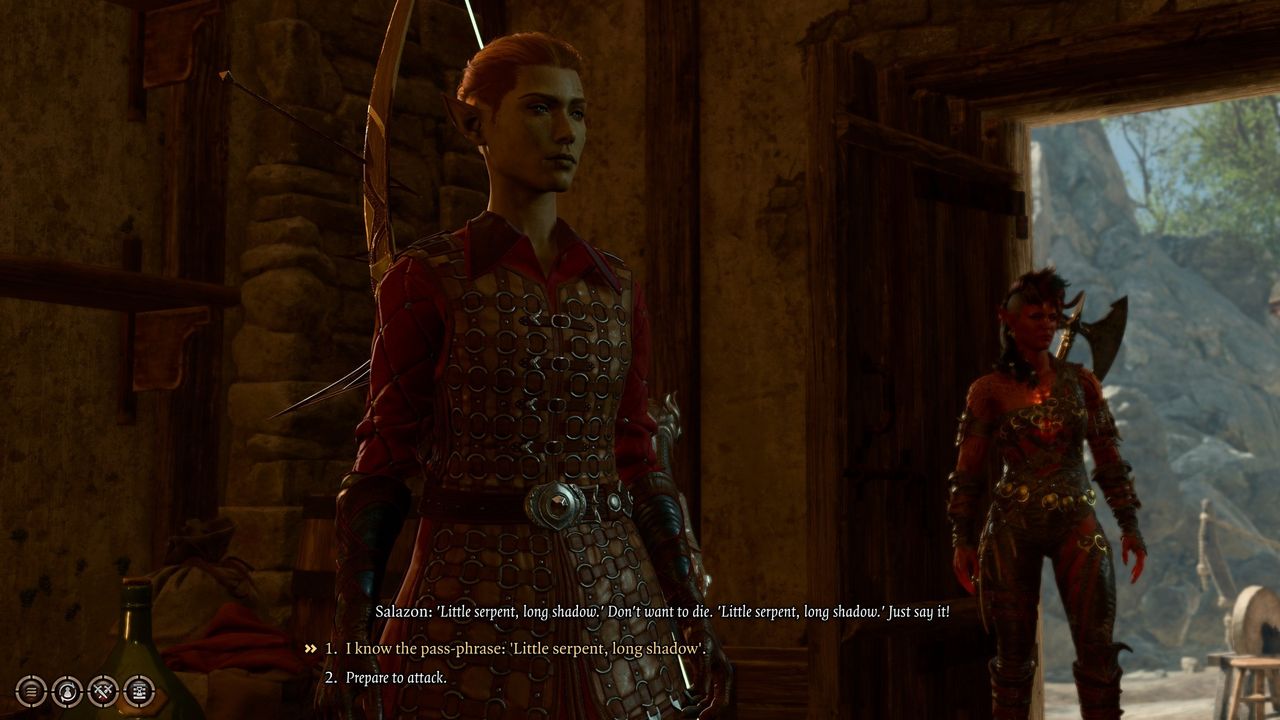 Baldur's Gate 3 Underdark entrances - Convincing the guard